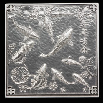 656-koi-fish-11x13-gold-frame-close-up