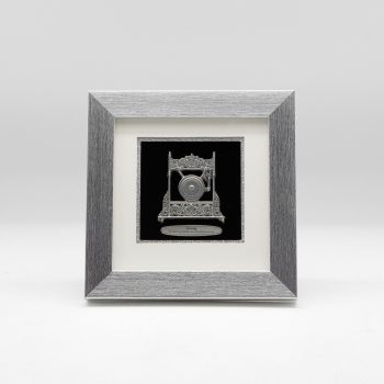 662-gong-6x6-silver-frame