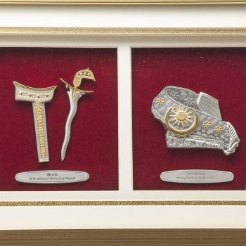 [644] Keris & Tengkolok (Gold) (13