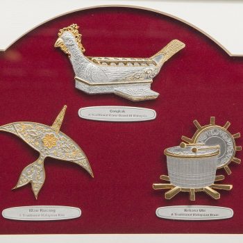 [649] Congkak, Wau Kucing & Rebana Ubi (Gold) (13