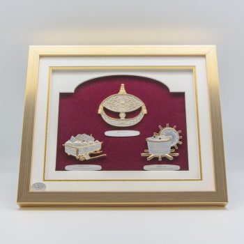 [650] Wau Bulan, Tepak Sireh & Rebana Ubi (Gold) (13