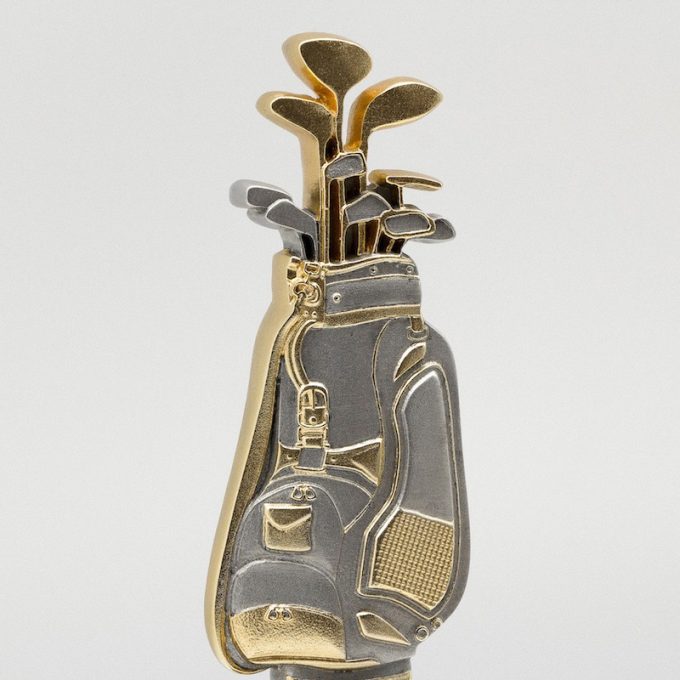 [515] Golf Trophy (Gold) (L)
