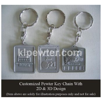 Key Chain 2D & 3D Design