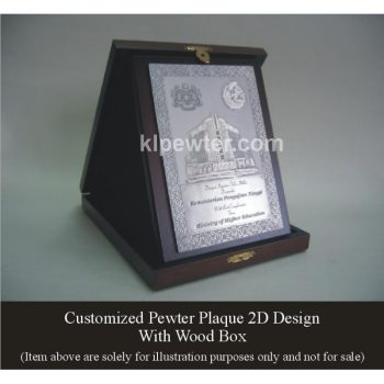 Pewter Plaque Special Order