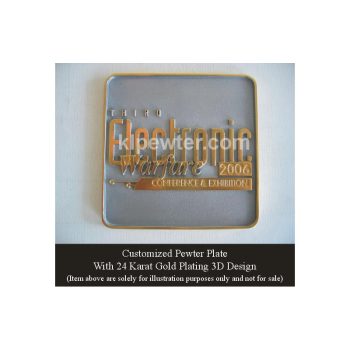 Pewter Plaque Special Order