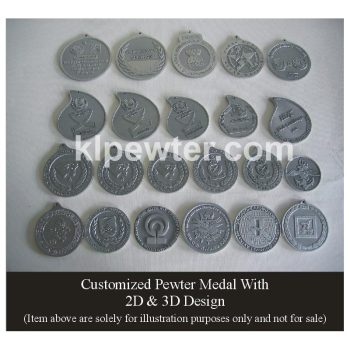 Medal 2D & 3D Design