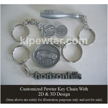 Key Chain 2D & 3D Design