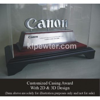 Pewter in Casing 3D Design