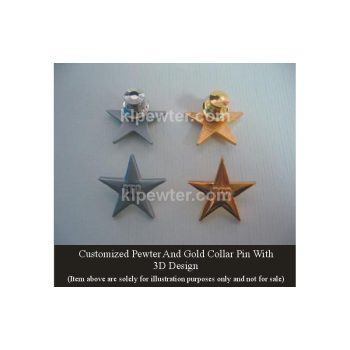 Special Order Collar Pin 3D Design