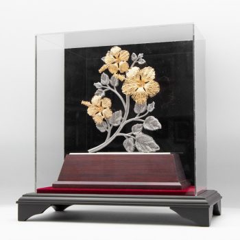 [747G] Bunga Raya (Gold) (L)