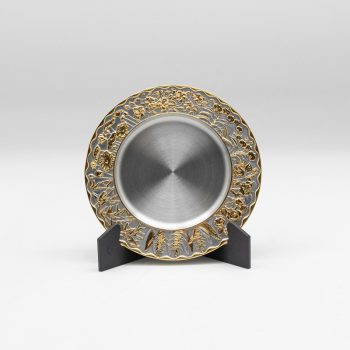 [726G] Flower Design (Gold) (S) (4