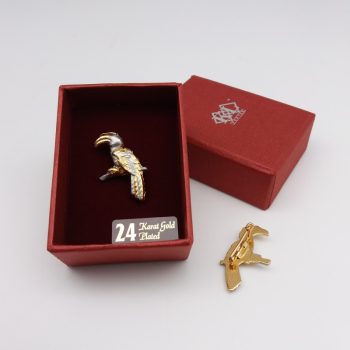 [785] Burung Kenyalang (Gold)