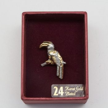 [785] Burung Kenyalang (Gold)
