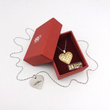 [739] Love Shape (Gold)