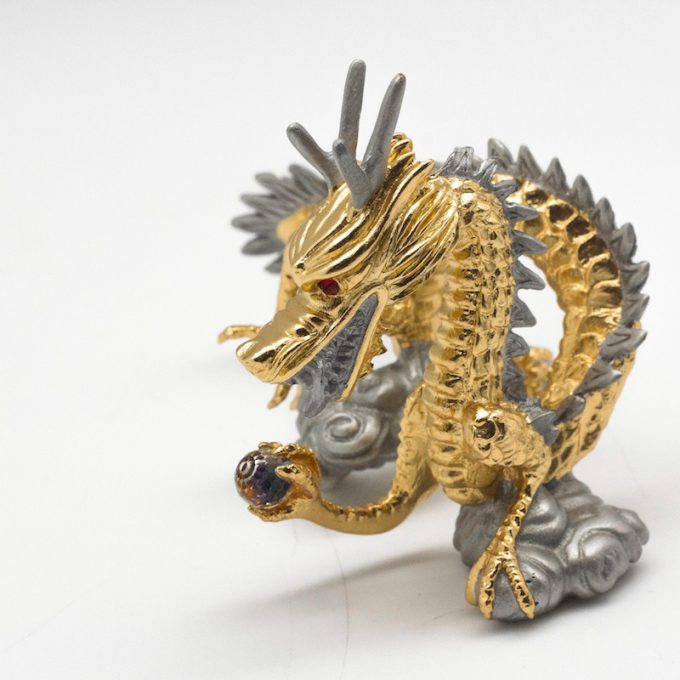 [160G] Dragon (Gold) (Crystal)