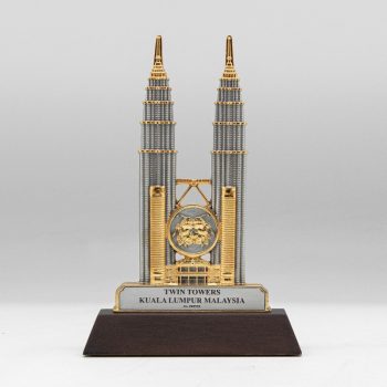 [400G] Twin Towers (Gold) (Wood)