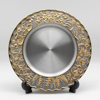 [728G] Flower Design (Gold) (L) (8