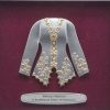 [637] Baju Kebaya (Gold) (8" x 8" inches)