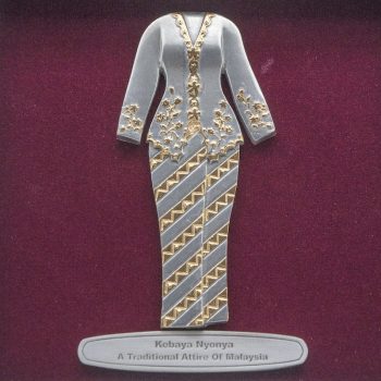 [638] Baju Kebaya Set (Gold) (8
