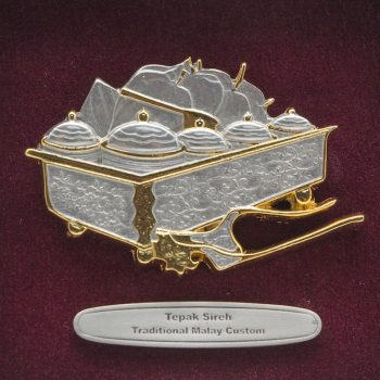 [660G] Tepak Sireh (Gold) (6