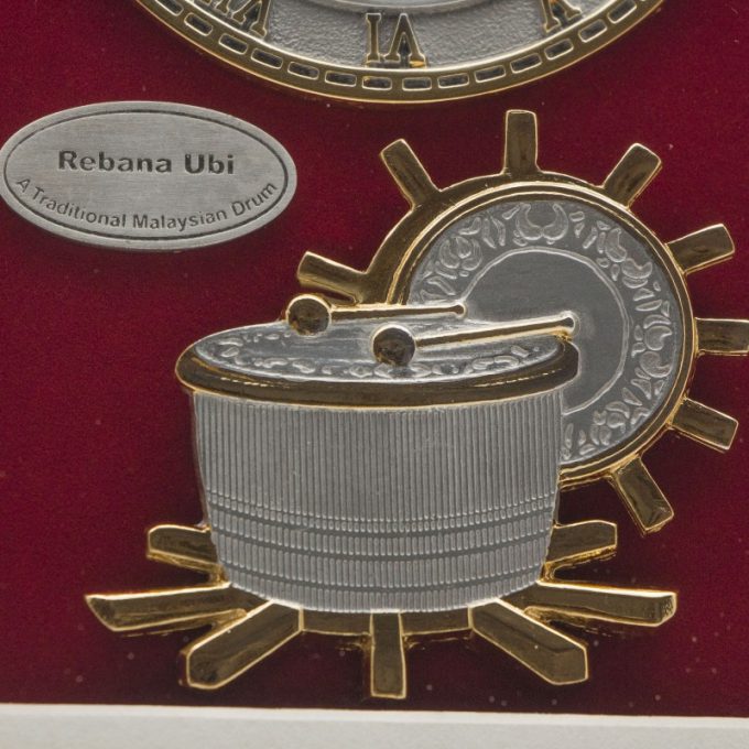 [694G] Rebana Ubi (Gold) (6" x 8" inches)