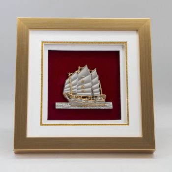 [884G] Sailing Boat (Gold) (8