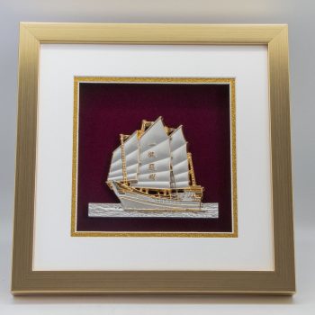 [885G] Sailing Boat (Gold) (10