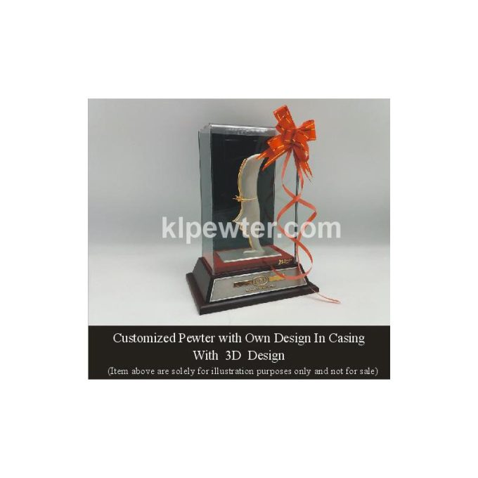 Customized Pewter in Casing 3D Design