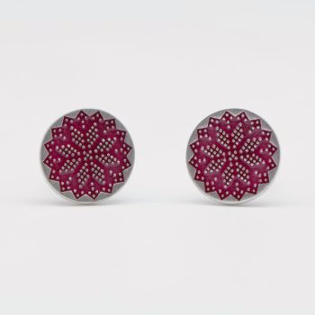 [903] Bunga Bintang Songket (Enamel)