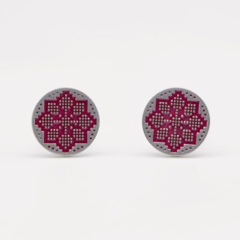 [905] Tampuk Kecupu Songket (Enamel)