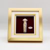 [957] Cheongsam (Gold) (8" x 8" inches)