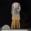 [971] Baju Kurung (Gold) (S)