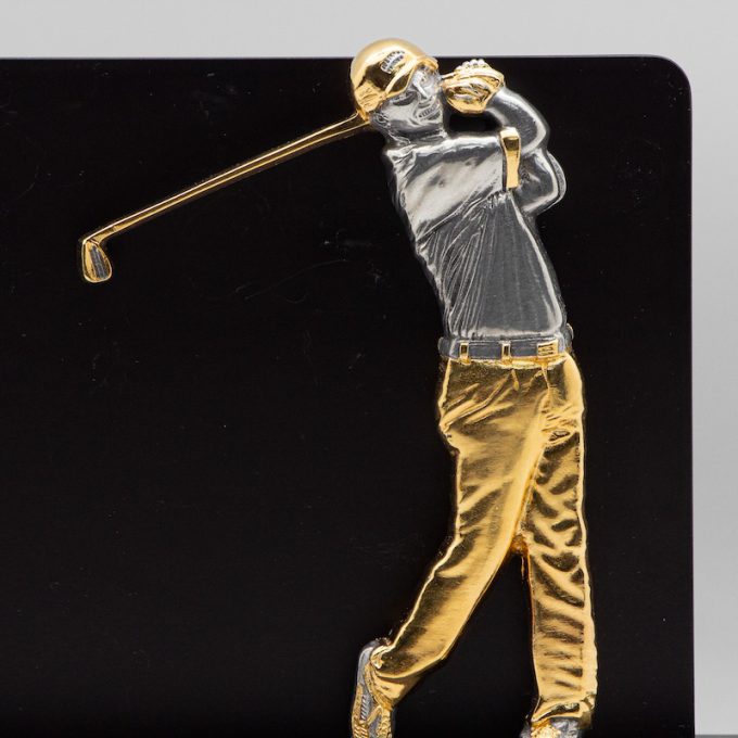 [1030G] Golf Man (Gold)