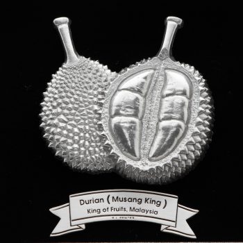 [1039] Durian (Musang King) (8″ x 8″ inches)