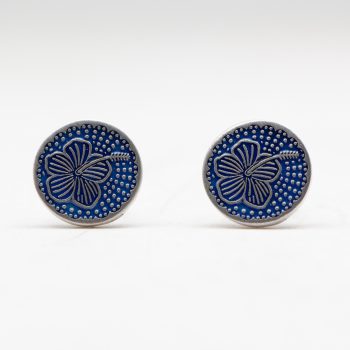 1066b-bunga-raya-blue-cufflink