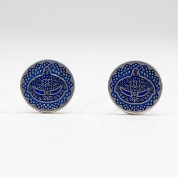 1065b-wau-bulan-blue-cufflink